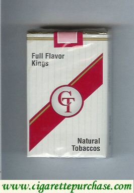 CT Full Flavor cigarettes kings natural tobaccos